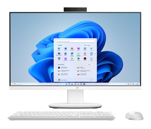 ASUS VM640KA AIO 24" Ryzen AI 5-330/16GB/512/Win11 100Hz Biały - 1522908 - zdjęcie